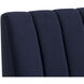 Kosovo Brown / Abbington Navy Banquette